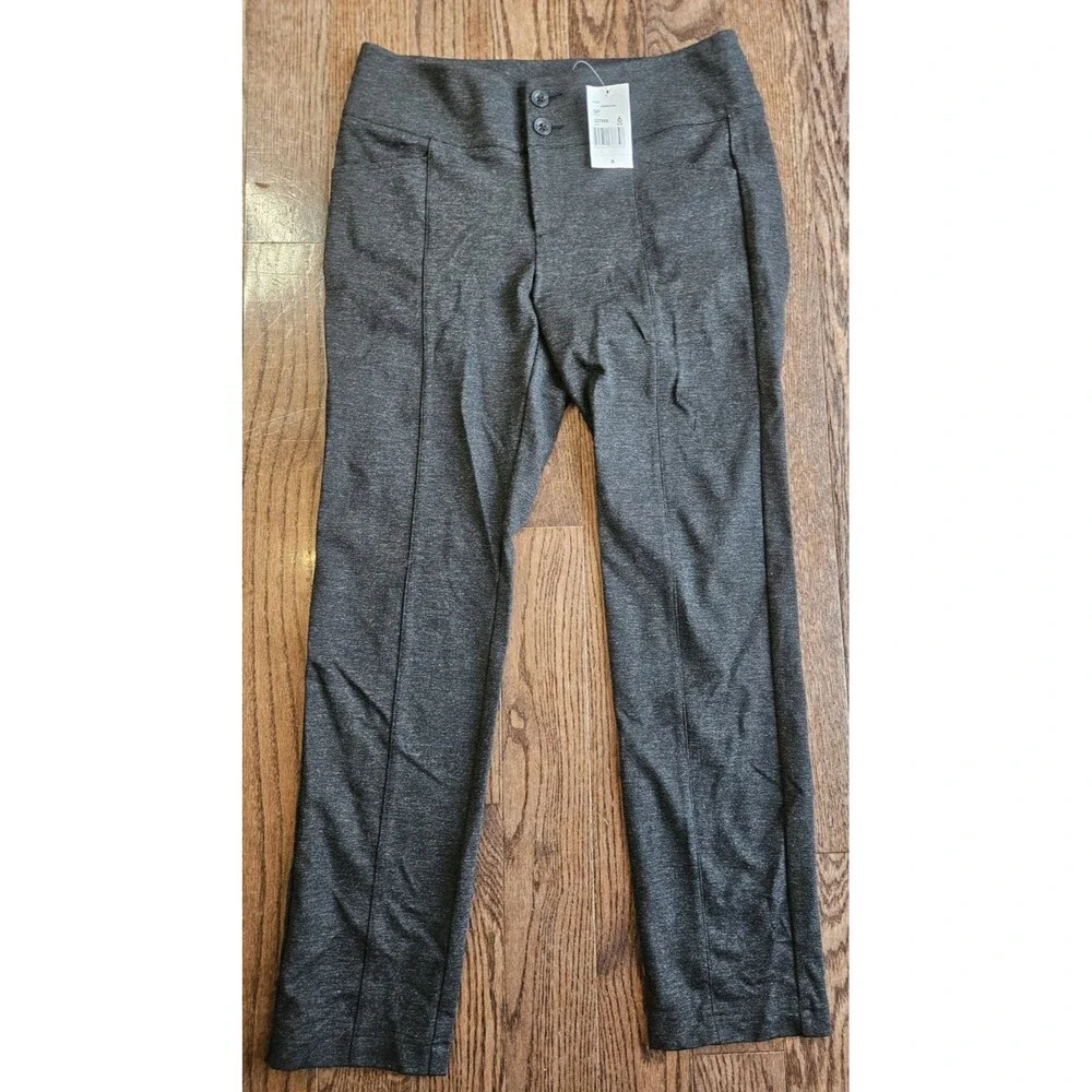 Cabi 547 Ponte Lean Trouser Pants Womens Size 6 Charcoal Gray NWT - Picture 1 of 14